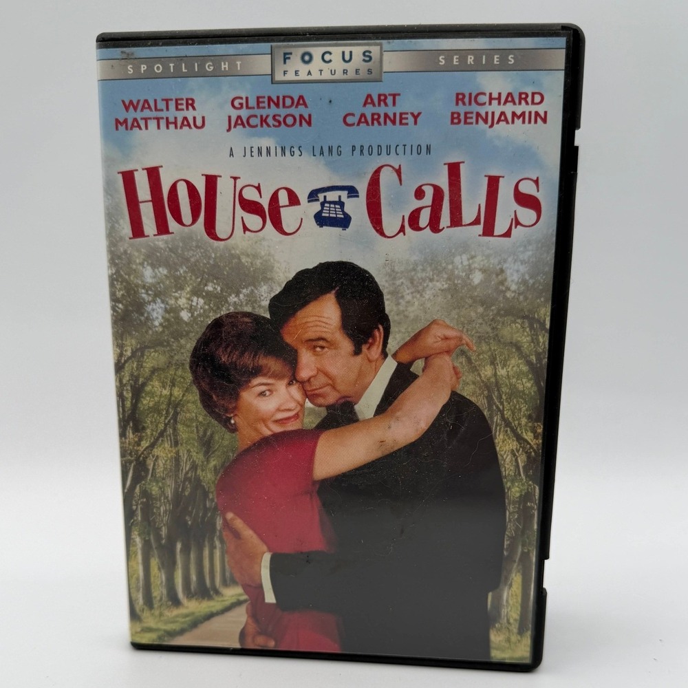 House Calls DVD Walter Matthau Glenda Jackson 1978 Comedy Focus Features Movie